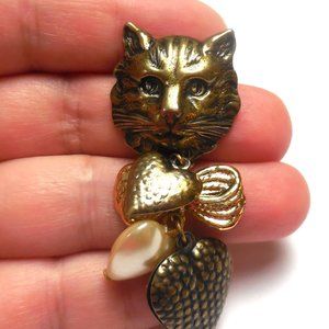 Brooch Cat Pin gift for cat lovers